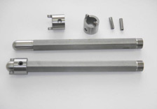 Precision CNC Machining of Stainless Steel Shaft 